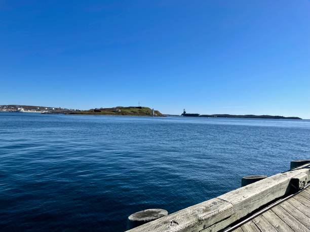 USS Gerald R. Ford moored in Halifax Harbour