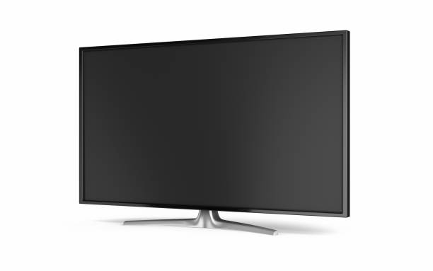 istock Wide Screen LED Smart TV Clipping Path 1456456969