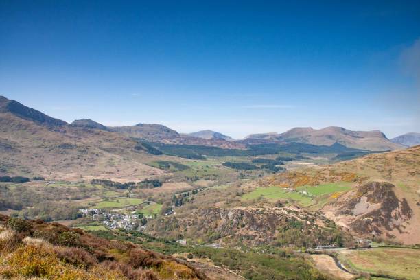 istock Views above Beddgelert, Snowdonia, Wales 1456464810