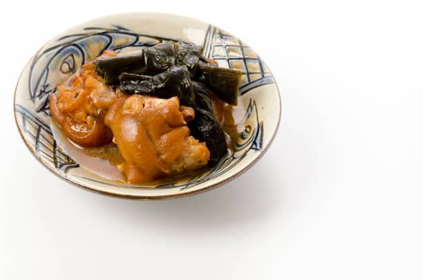 istock Stewed Pork Knuckles and kombu 1456468591
