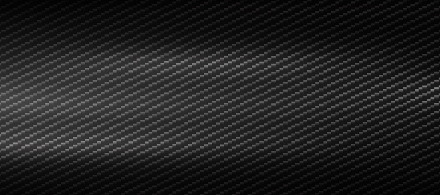 Panoramic dark carbon fiber texture with highlights - Vector illustration