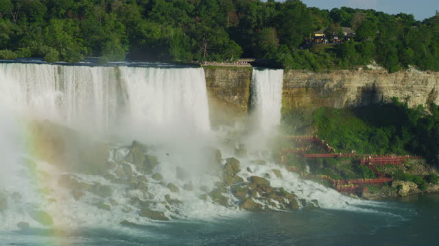 American Falls and Bridal Veil Falls