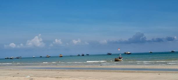 istock the weather is good for fishermen looking for fish 1456510813