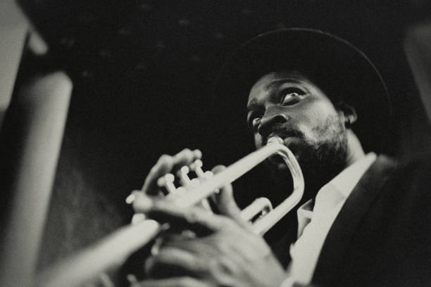 istock The jazz musician. 1456516302