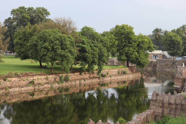 istock A special lake is located between the fort and the park 1456523566