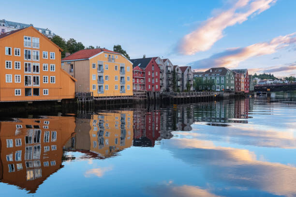 istock River Nidelva in Norwegian city Trondheim 1456542714