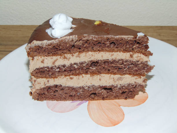 istock slice of chocolate cake on a plate 1456549671