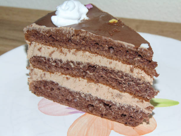 istock slice of chocolate cake on a plate 1456549703