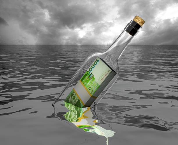 Korean Won in a bottle - Financial assistance