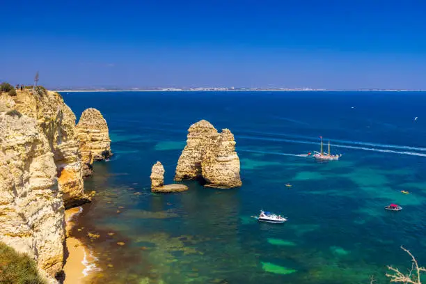 Photo of coast of Algarve near Lagos, Portugal