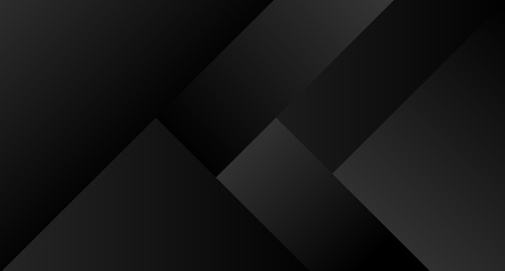 Black background. Abstract black gradient background. Abstract black vector background with stripes. Vector illustration