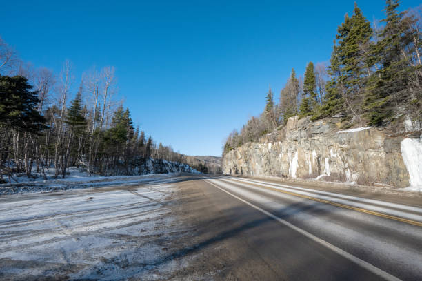 istock North coast road along the St. Lawrence River 1456568979