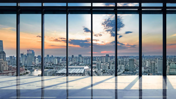 istock A view of the city from a high-rise office 1456571314