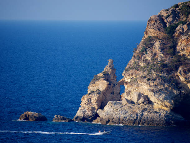 Ponza island stock photo
