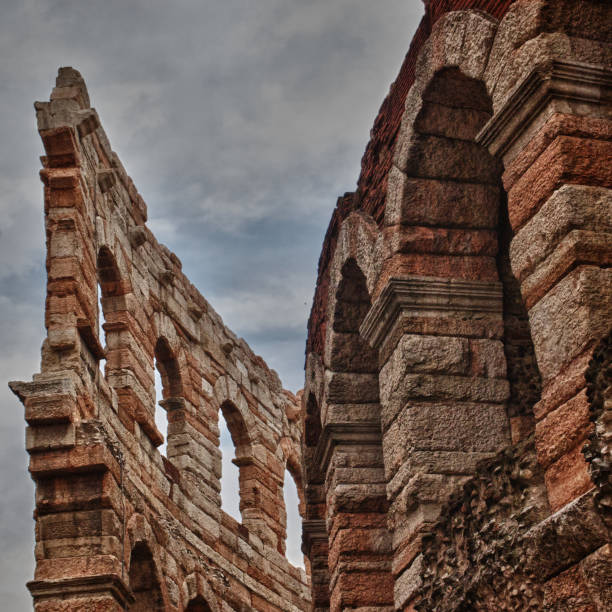 Arena of Verona stock photo