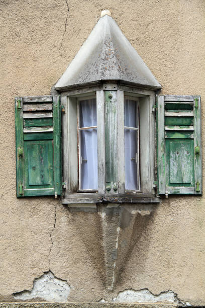 istock Traditional houses in Engadin, Grison, Switzerland 1456582994