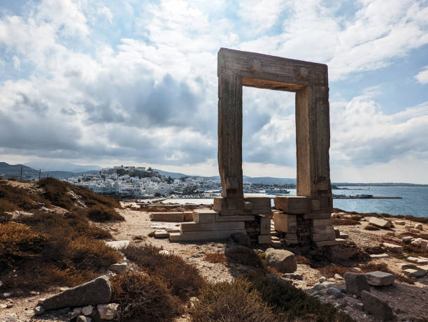 istock Temple of Apollo - Portara 1456588778