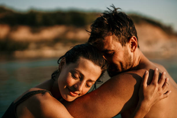 istock Sungazing with my love 1456592704