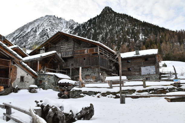 istock The village of Mascognaz 1456594714