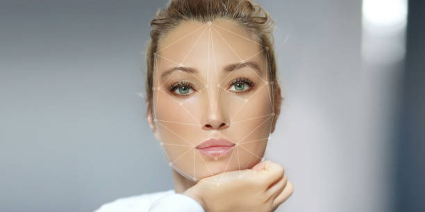 istock Making Beauty, modifying  face to make it closer to the golden mask 1456598381