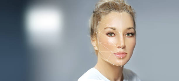 istock Making Beauty, modifying  face to make it closer to the golden mask 1456598598