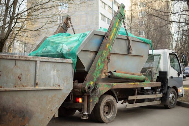 istock Garbage collection. Transport for collection of containers with waste. 1456604683