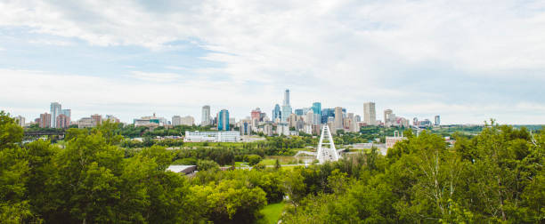 istock Distant shot of Downtown Edmonton in the summertime 1456608225