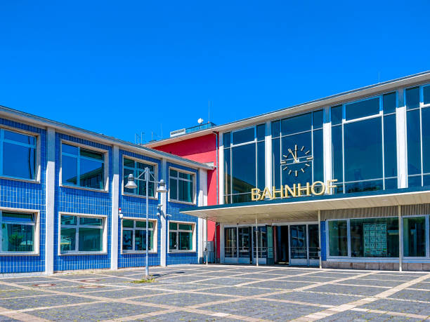 istock the modern train station in Sangerhausen 1456613169