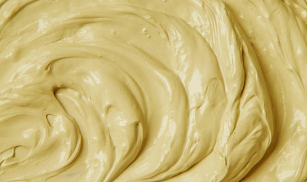 istock Clay texture spa mask for face and body. Selective focus. 1456616932