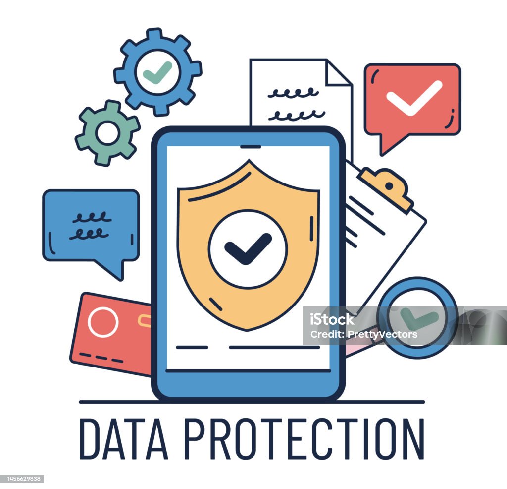 Privasi Data Perlindungan Privasi Data Pada Laptop Pc Ponsel Komputer Informasi ...