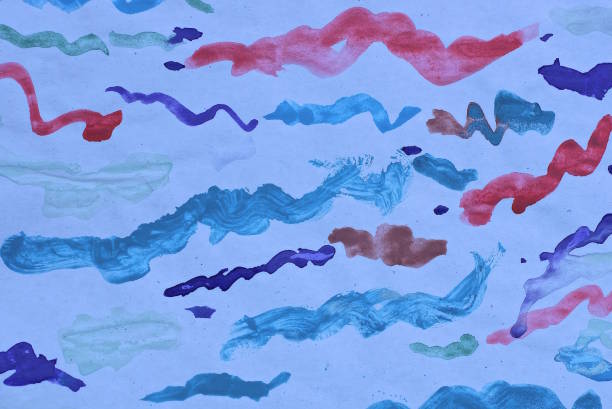 istock illustration of a drawing with colored watercolor 1456634316