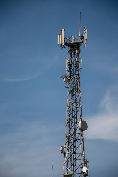istock Telephone tower 5G communication standard 1456637798