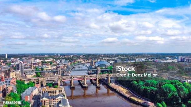 Newcastle Upon Tyne Stock Photo - Download Image Now - Newcastle-upon-Tyne, Gateshead, Urban Skyline
