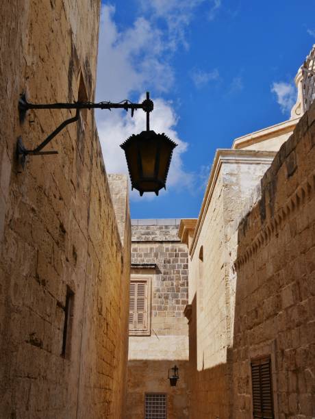 istock Small street in Mdina on Malta 1456641586