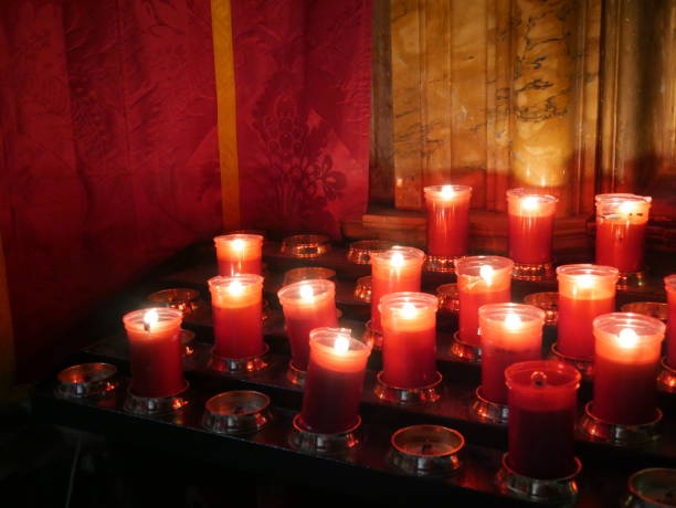 istock Candles in a church in Mdina on Malta 1456641639