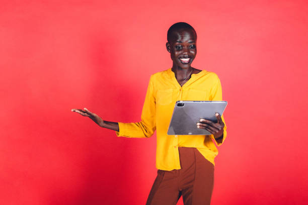 istock Young African American studio portraiture 1456647891