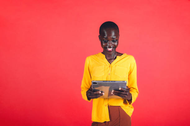 istock Young African American studio portraiture 1456648803