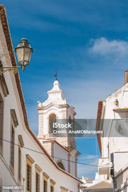 Detail Of Architecture Of The Streets Of The City Center With Typical Construction On A Summer Day Stock Photo - Download Image Now