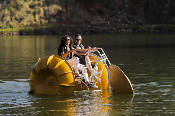 istock pedaling on the lake 1456656312