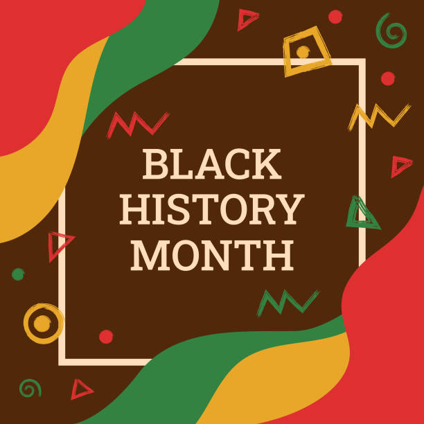 ilustraciones, imágenes clip art, dibujos animados e iconos de stock de mes de la historia negra-ver 2 - black history month 2023