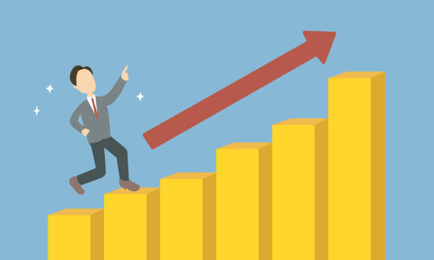 istock Vector illustration of growth concept. motivation to success. 1456670676