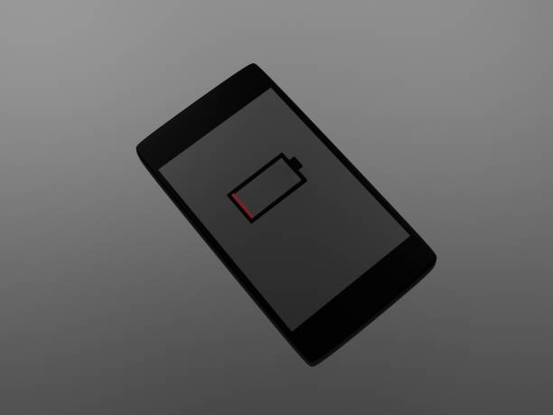 istock Phone, black and white, illustration, 3d, film 1456671169