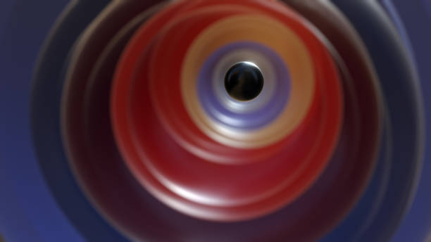 3d render, abstract background, ball, primitive geometric shapes, minimal design elements