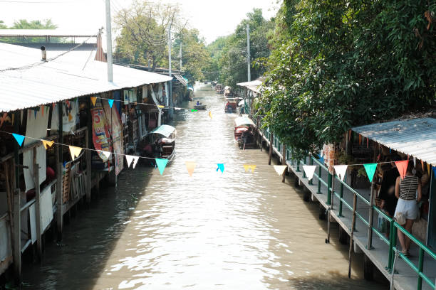 istock Khlong Lat Mayom floating market in Bangkok 1456684483