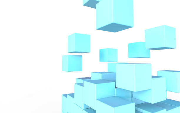 istock 3D illustration of stacked cubes 1456684660