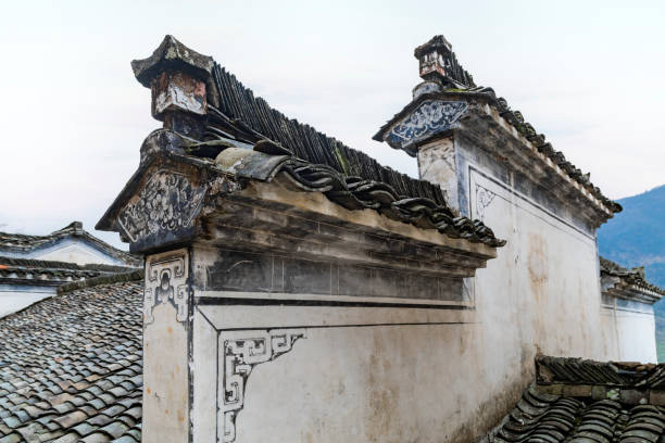 istock Eaves of traditional Chinese architecture 1456694281