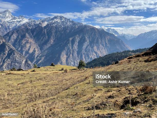 Uttarakhand Travel To Auli Stock Photo - Download Image Now - Asia, Color Image, Culture of India