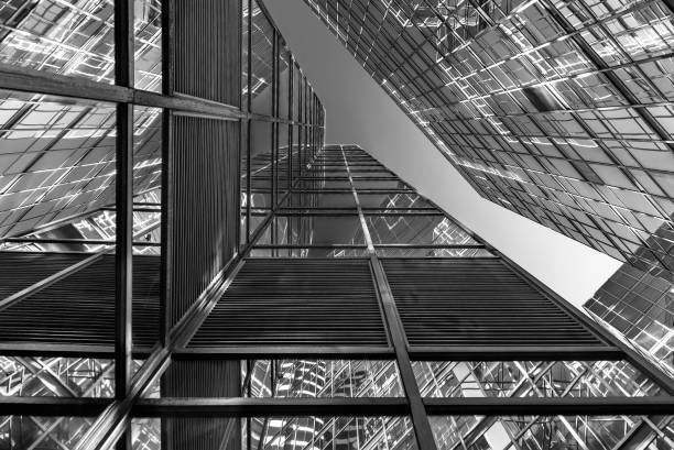 istock Exterior of modern architecture. Building abstract background 1456712156