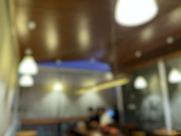 istock Abstract background of coffee shop interior 1456715885