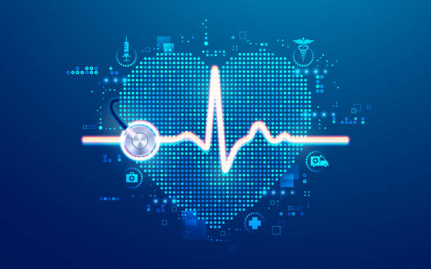 illustrazioni stock, clip art, cartoni animati e icone di tendenza di hearthealth - cardiologo